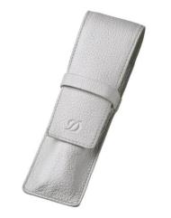 ST Dupont Caprice Pen Case 2 posti Grigio Perla